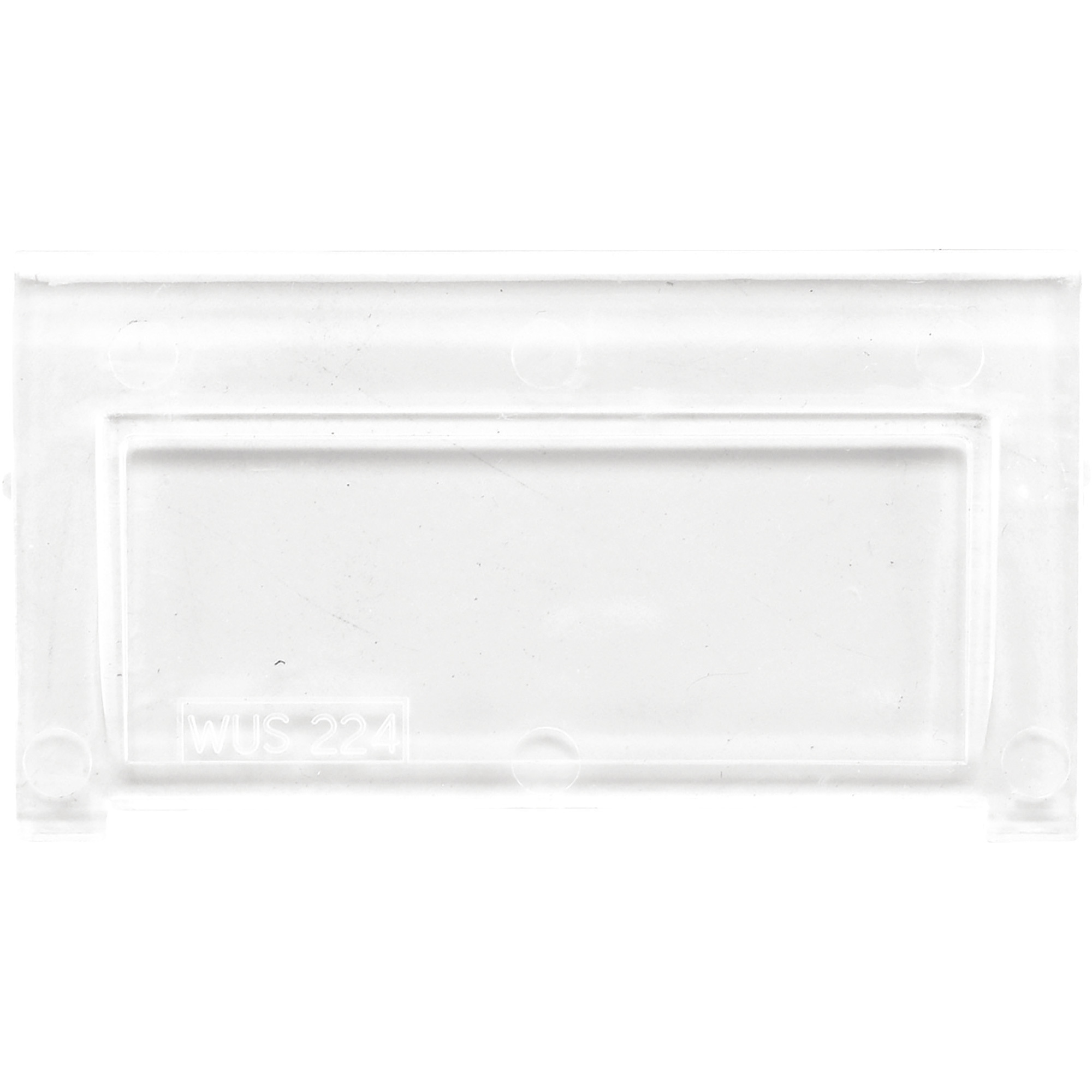 Quantum Storage Heavy Duty Stacking Bin Clear Windows, Model# WUS224